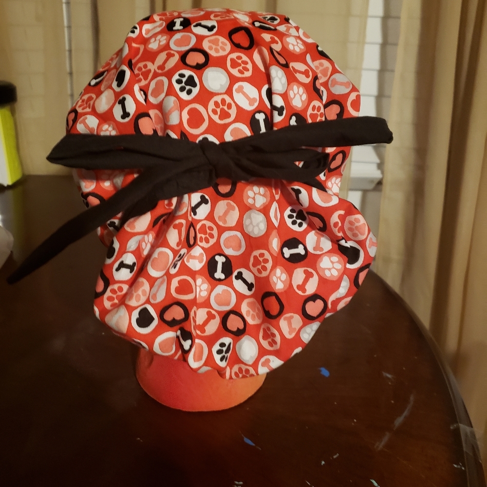 Handmade Reversible Scrub Cap - Picture 4 of 5